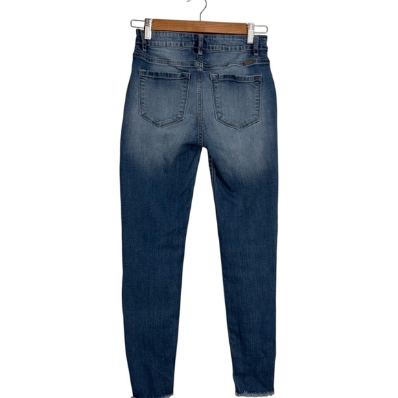 KanCan Blue Skinny Distressed Jeans - Picture 2 of 6
